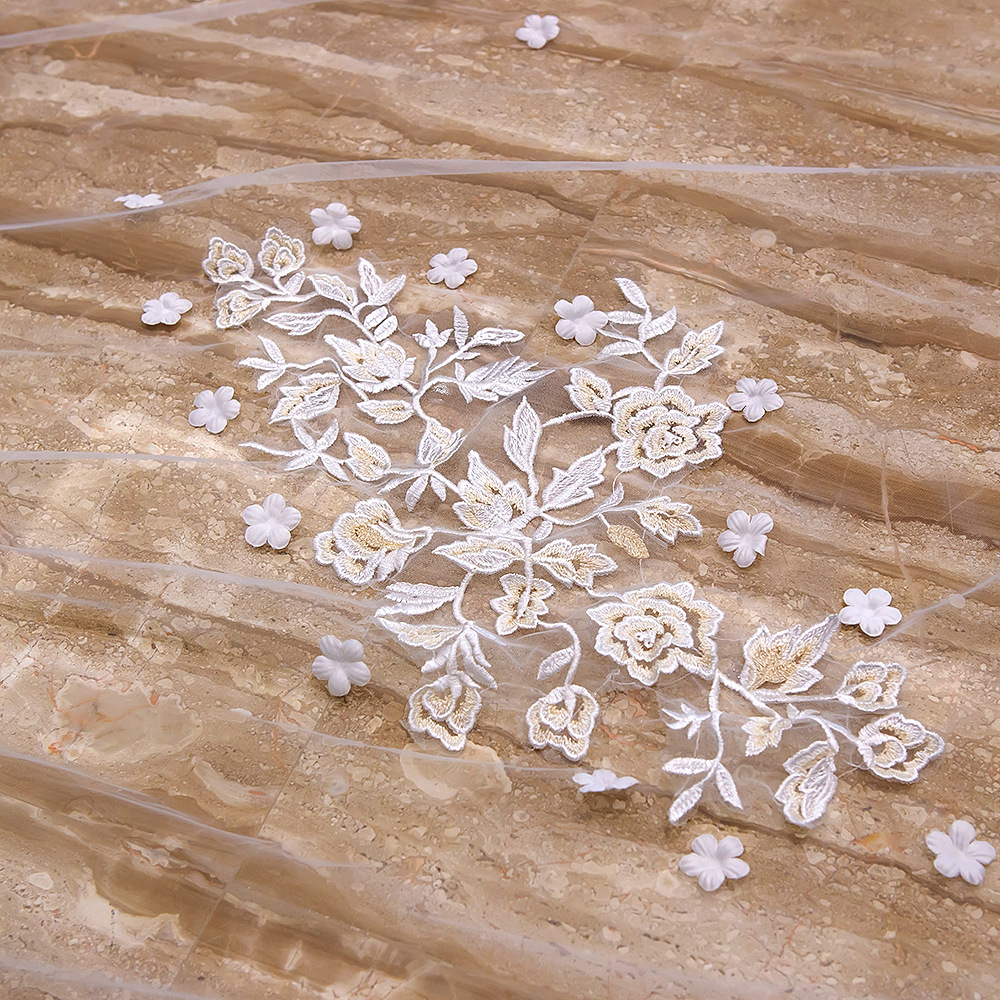 长头纱4米长拖尾头纱新娘带发梳蕾丝花边婚纱酒店拍照2019新款