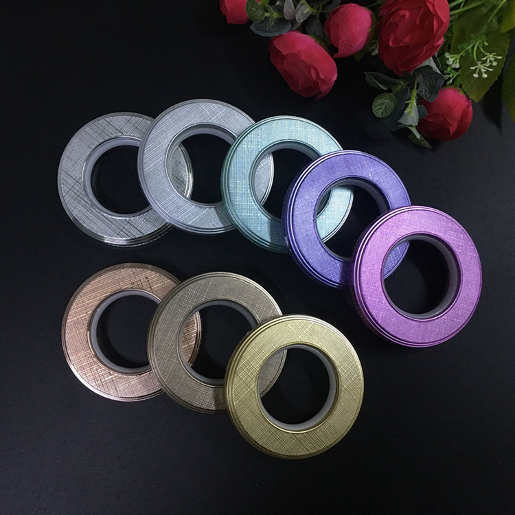 80方格环窗帘环罗马圈扣环圈圈窗帘配件辅料abs料窗帘扣环打孔环