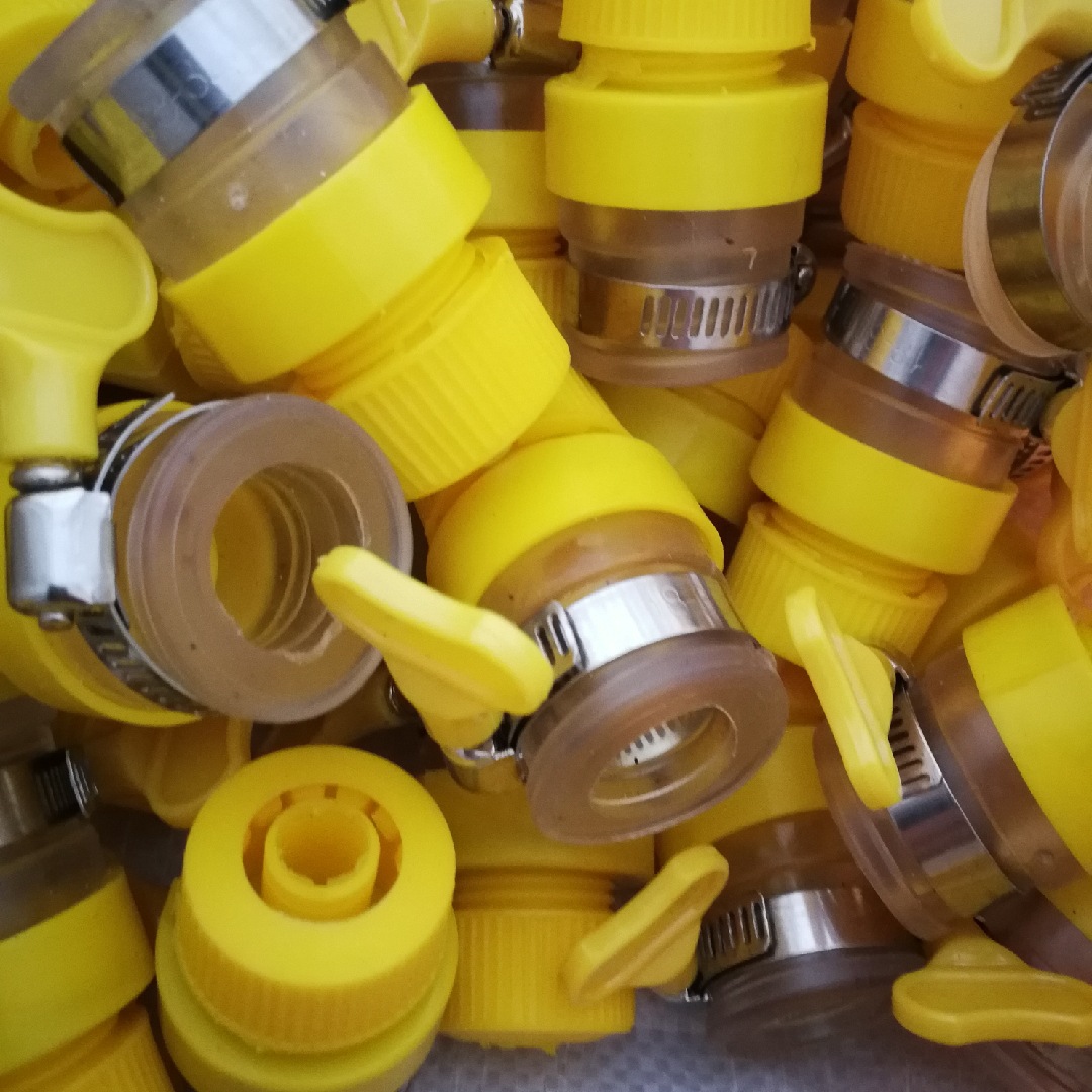 万能接头四季柔软透明橡胶塑料接头水龙头接头4分管接头