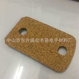 厂家供应玻璃软木垫片 玻璃隔离软木垫片 玻璃带胶软木垫片