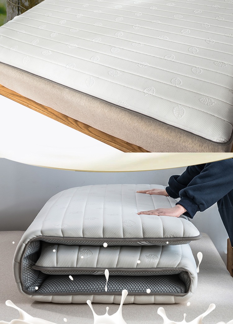 针织布提花乳胶床垫 记忆高回弹床垫防塌陷垫 加厚硬质棉6cm10cm