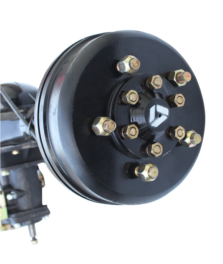 三轮摩托车后桥电动三轮车后桥改装油电两用油电混合双动力后桥