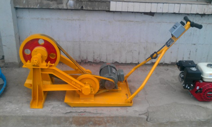 406080加重型蛙式打夯机3kw铜线电机手扶地基夯土机路面夯实机