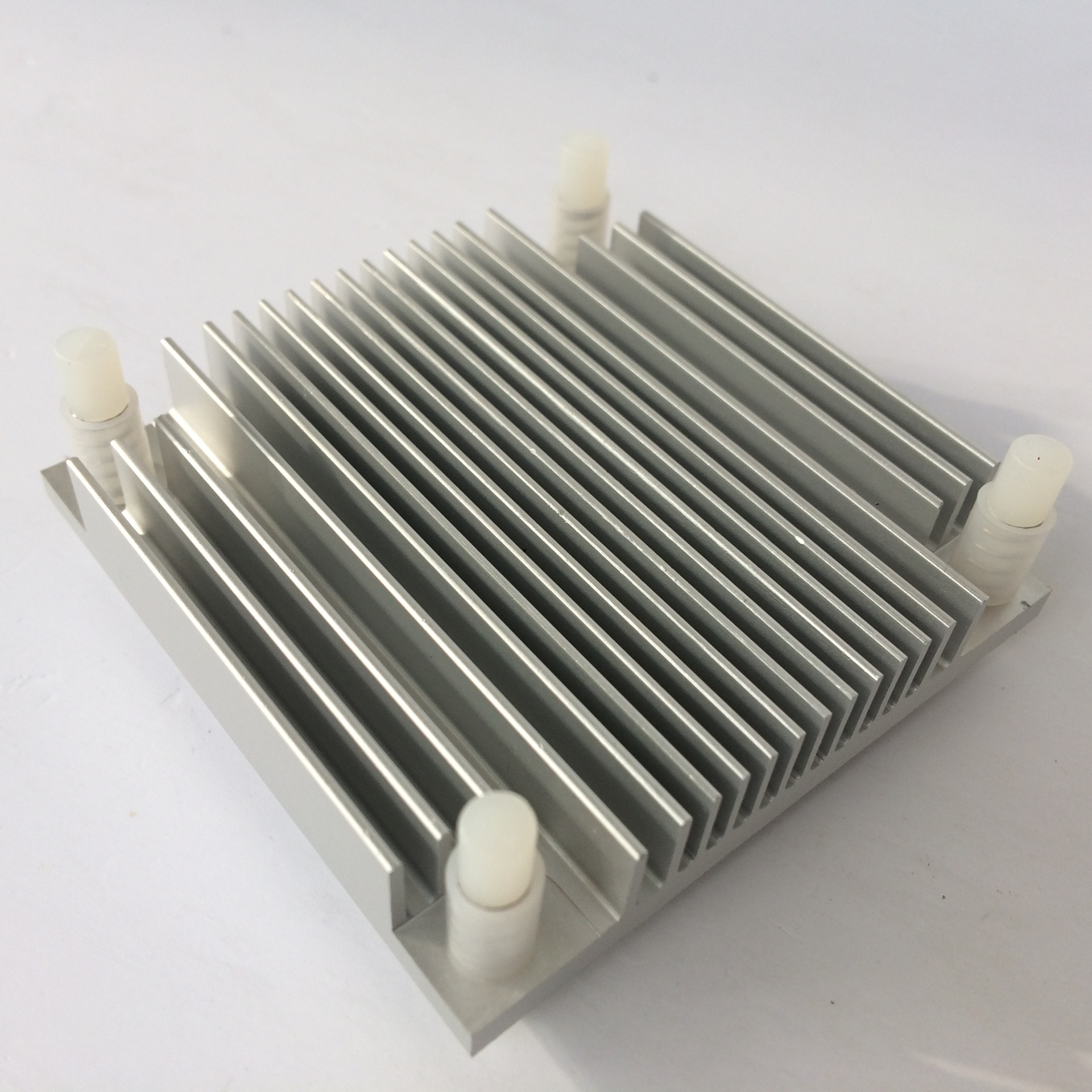 厂家直供铝散热片606012mm挤压型材散热片鳍片散热片加工定制