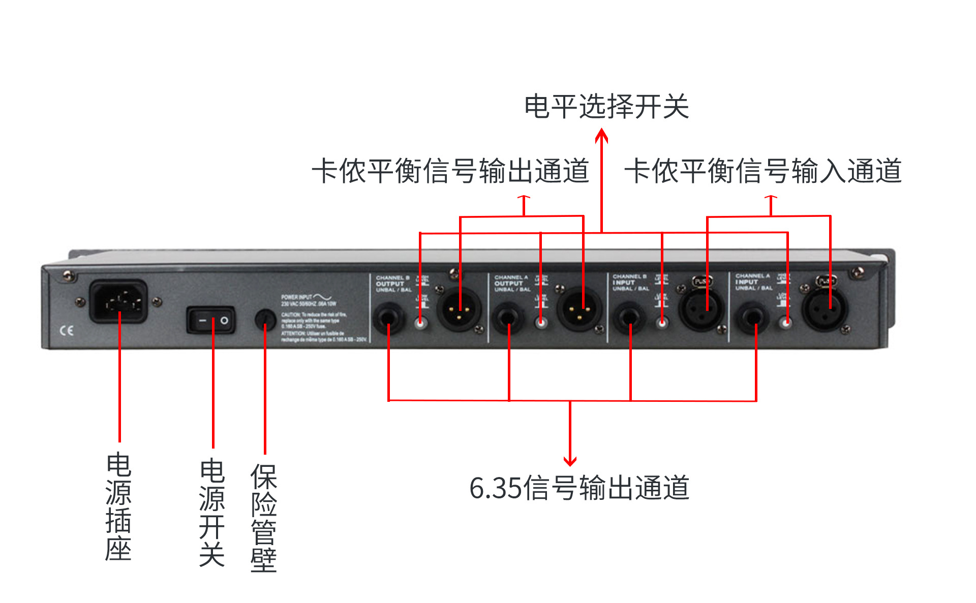 fbx2420话筒防啸叫反馈抑制器专业会议舞台演出教学双通道移频器