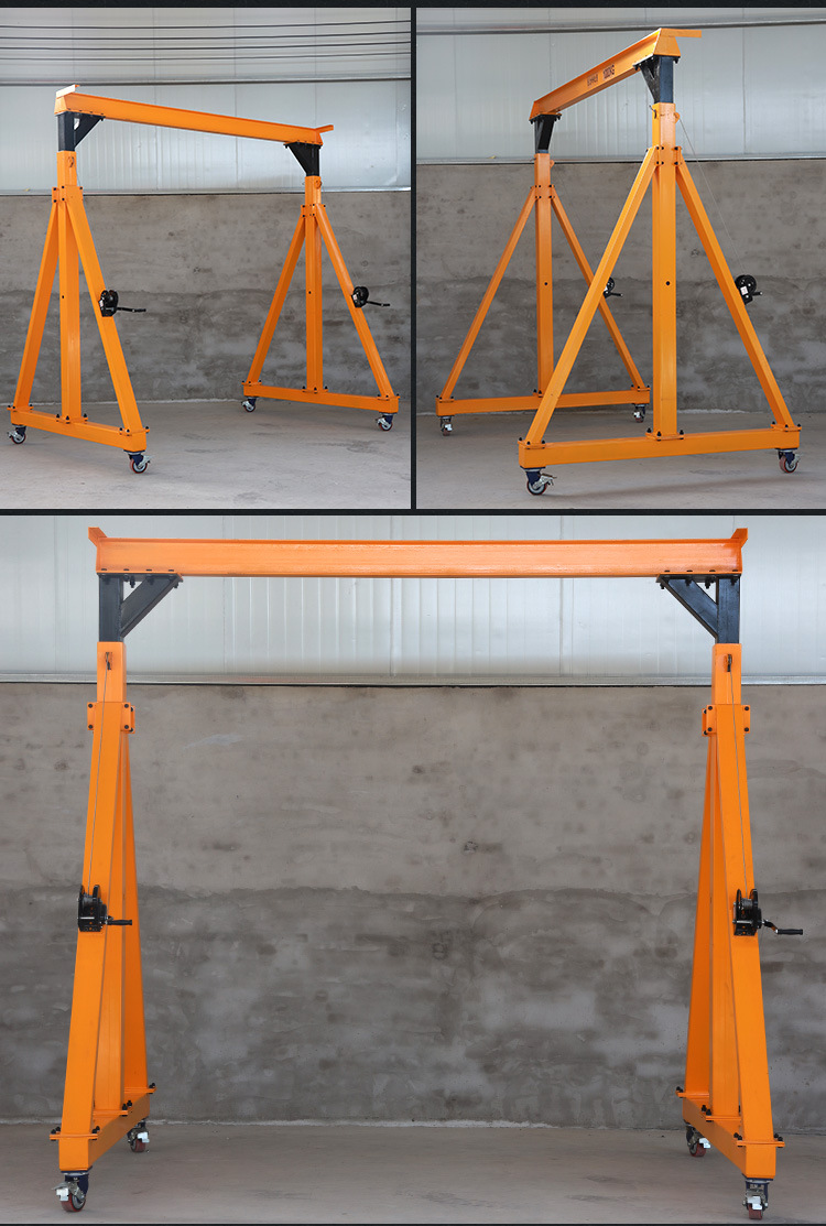 北京生产龙门架 门式便携手推龙门架简易式移动龙门吊升降起重机-阿里