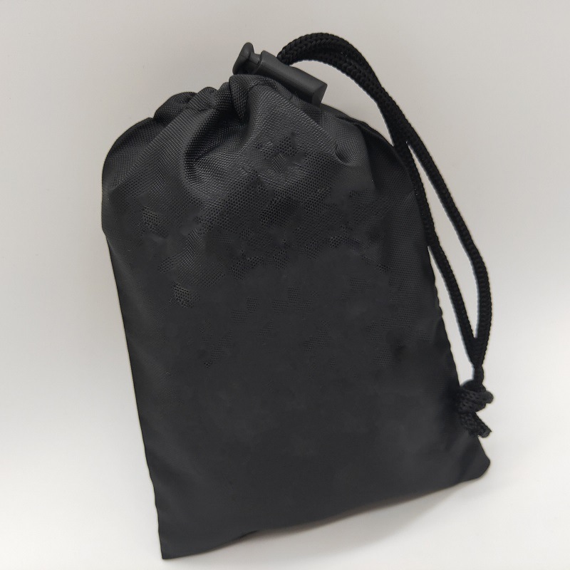 新品上线 尼龙布袋 定做黑色环保涤纶拉绳袋束口牛津布袋大小可定
