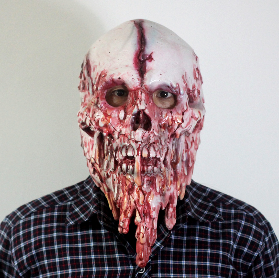 万圣节魔兽面具怪兽乳胶头套舞台派对恐怖猛兽装扮鬼屋密室逃脱