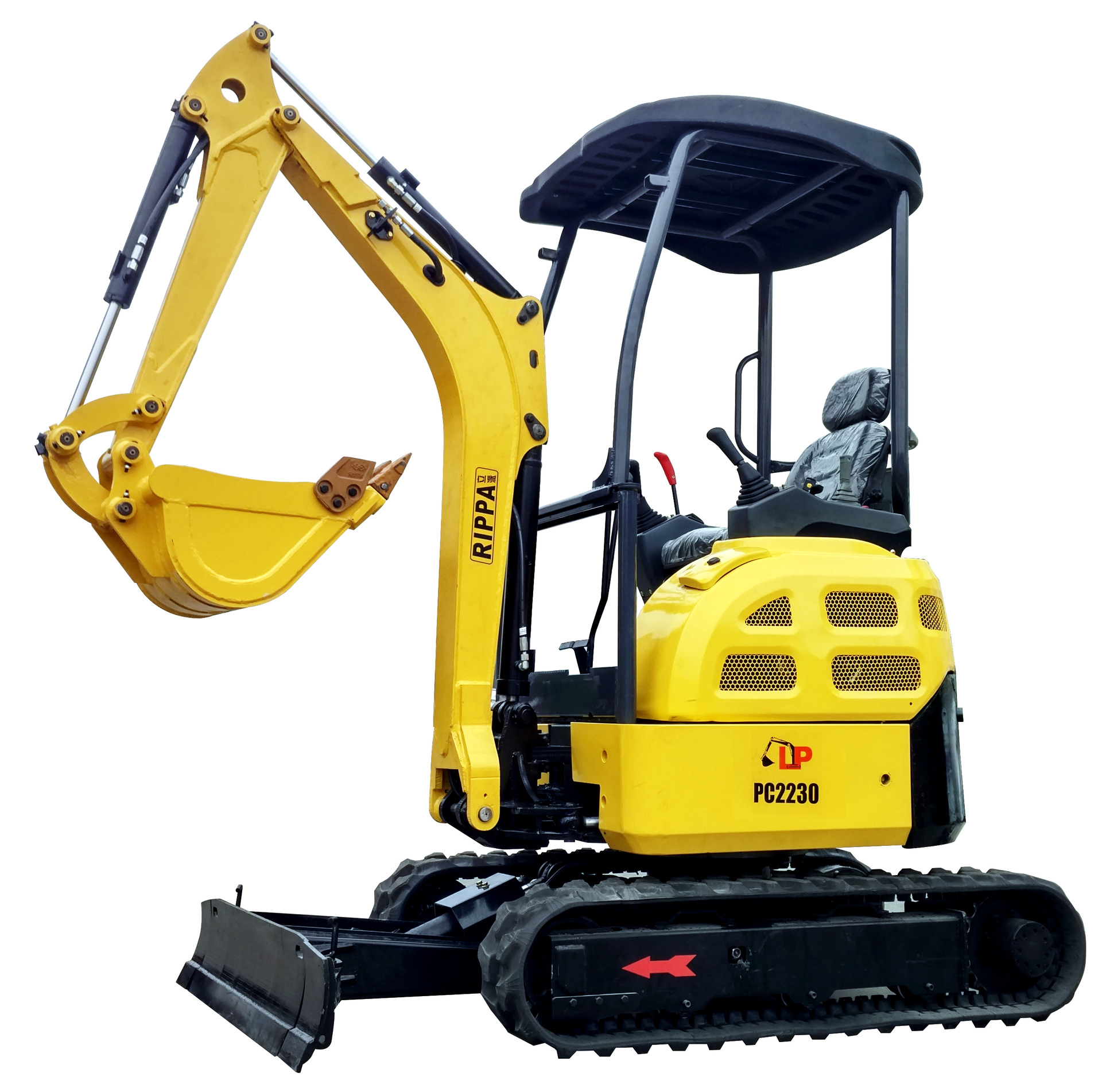 微型小钩机全液压驱动性能油耗低供应小型挖掘机 果园挖钩机