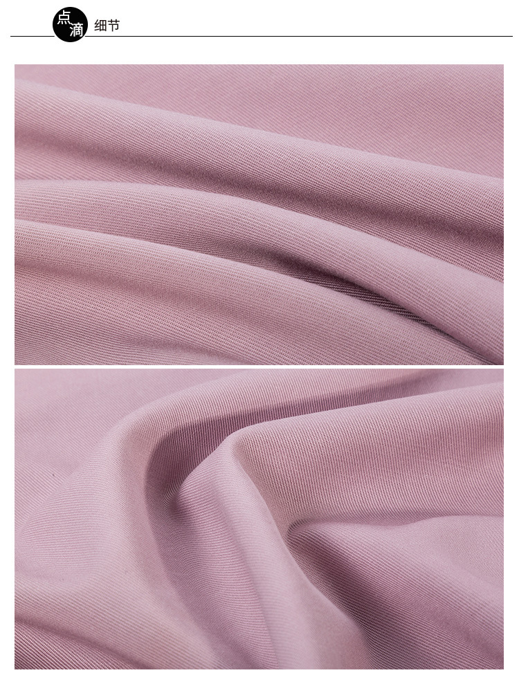 人棉布料 天丝棉混纺交织面料 梭织斜纹时装风衣外套裤子布料天丝