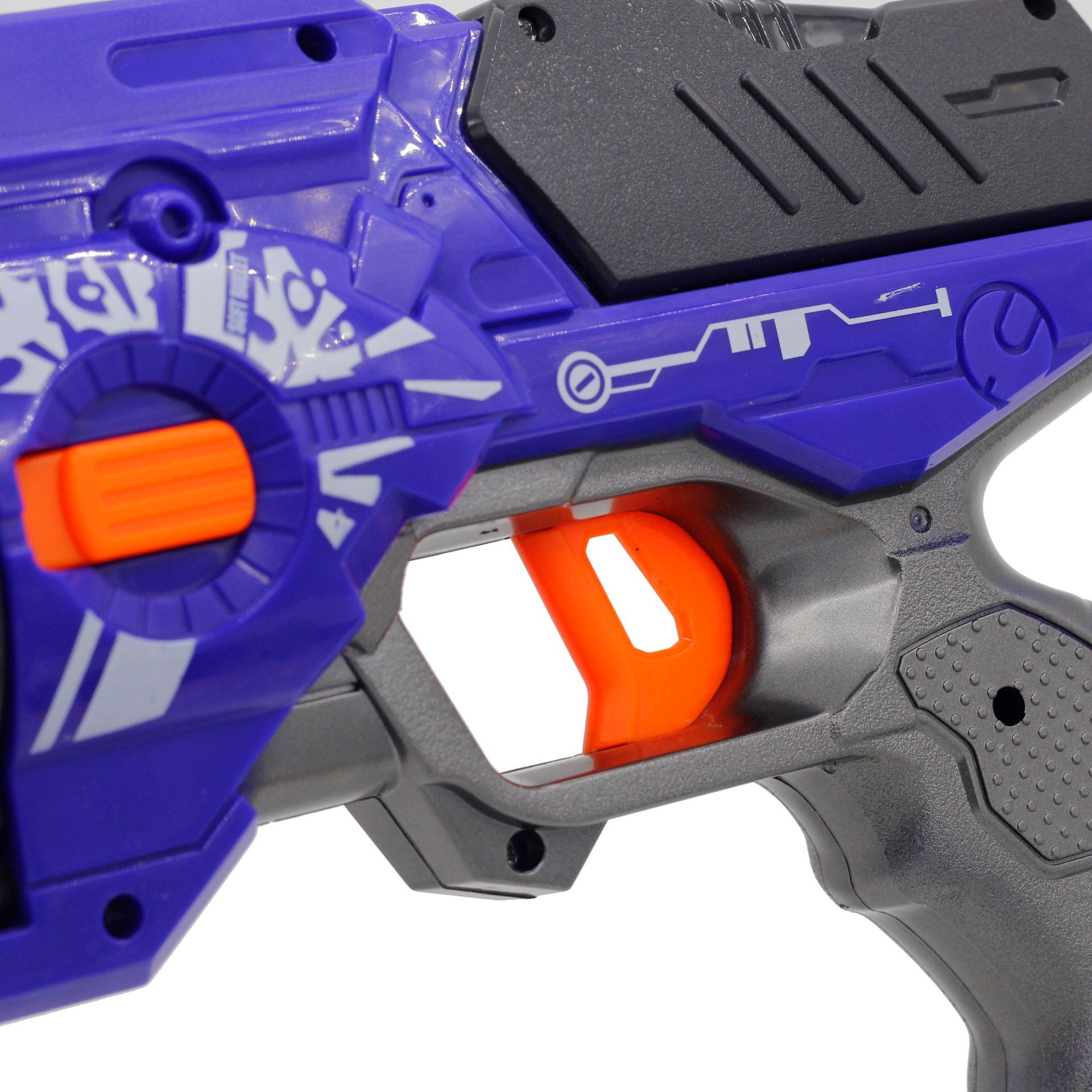 手动软弹枪发射软弹玩具枪手枪