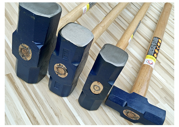 货号 木柄大锤01 型号 6p,8p,10p,12p,14p,16p,18p 类型 八角锤 锤头