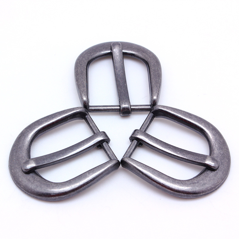 厂家定制半圆金属铁丝扣针扣 男女式皮带腰带调节针扣