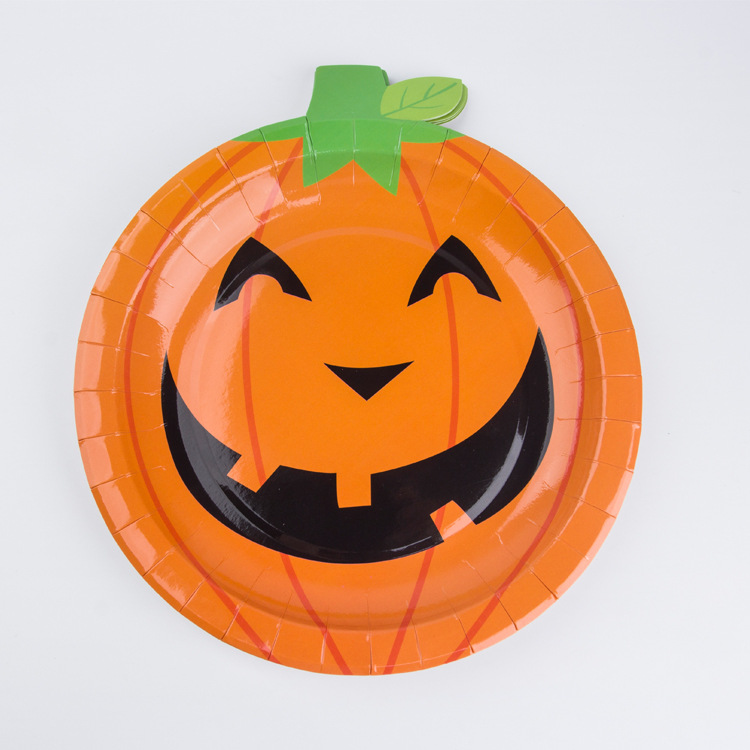 厂家批发多颜色混色波点小清新派对聚餐一次性纸盘