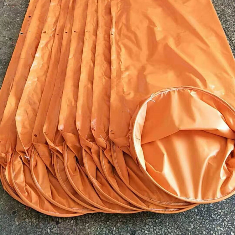 批发风筒布矿用阻燃耐磨风筒布无异味煤矿抗冲击隧道风袋厂家定制