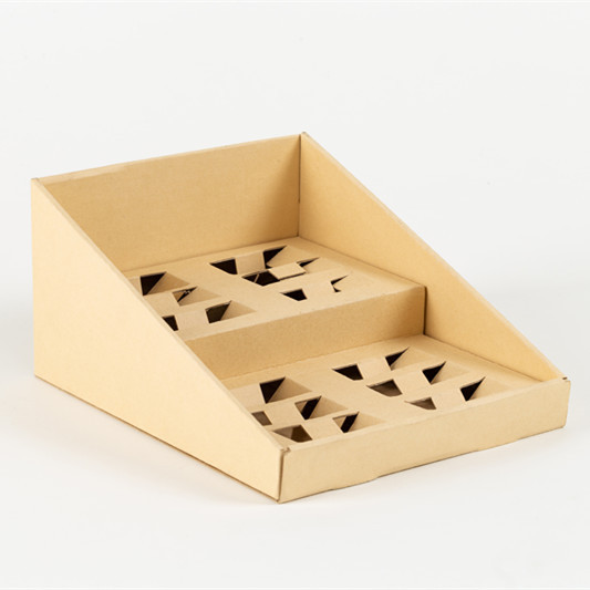 专业定制创意纸质展示盒 饰品包装展示盒展示架生产厂家