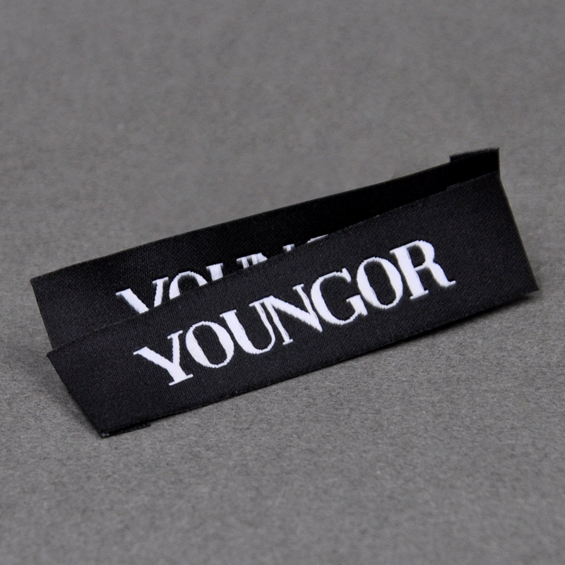 0成交0个织唛定做 灰色领标订做 服装后领唛定制