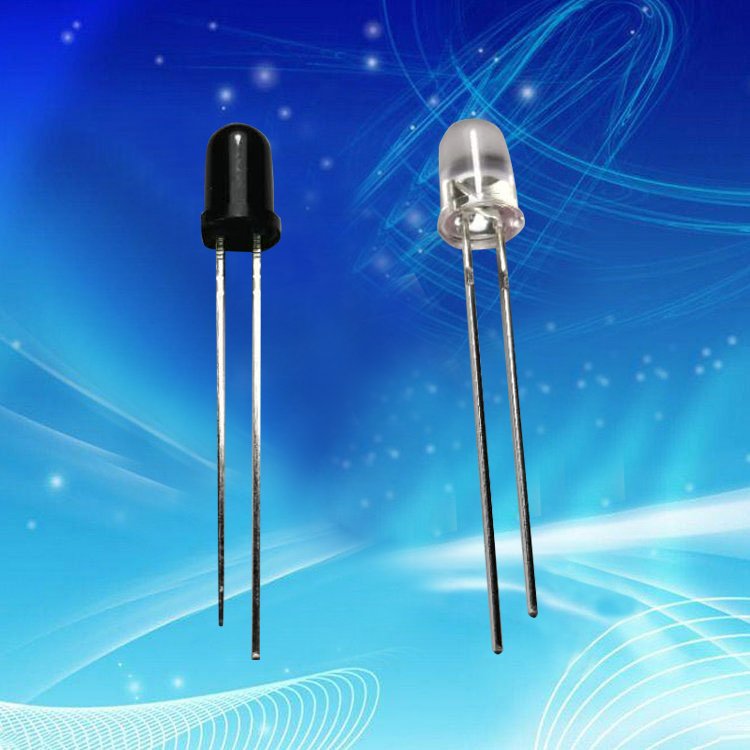 5mm/3mm圆头红外发射管 红外接收管 高灵敏红外发射接收对管