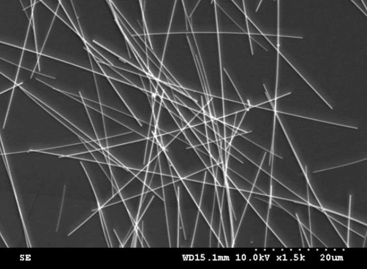 纳米银线 透明导电薄膜及太阳能电池用高长径比银纳米线30nm/20um