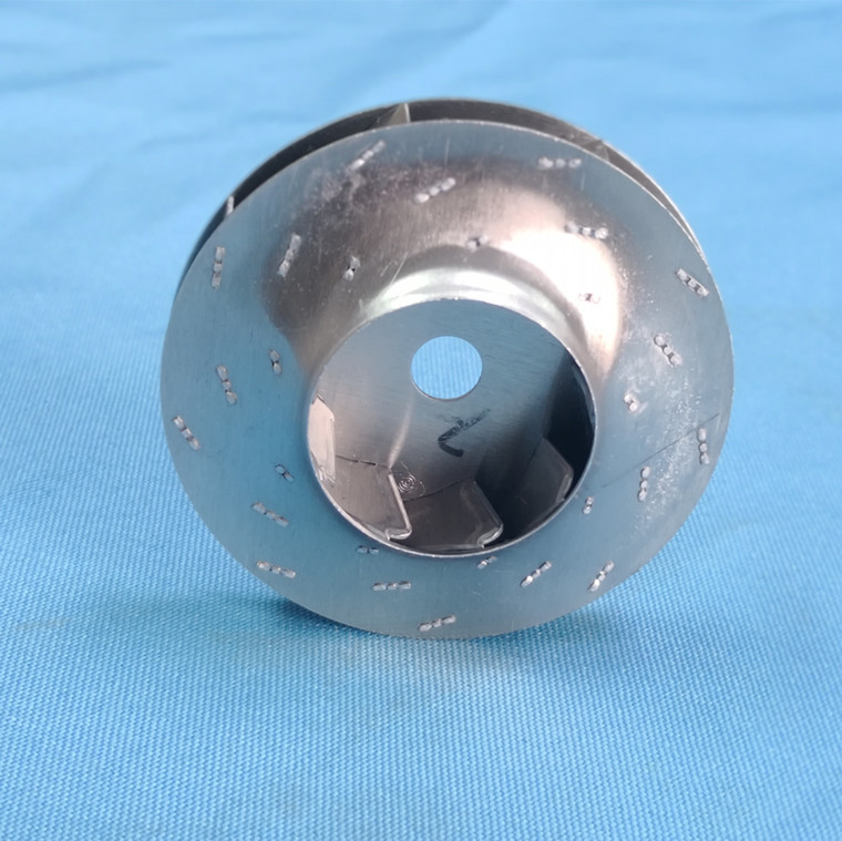 62吸尘器铝叶轮 烟雾净化器离心风叶轮 铝风叶 动叶轮 吹风机叶轮
