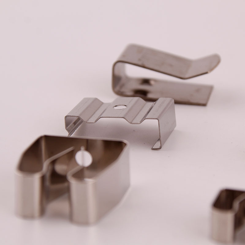 厂家现货批发 夹片弹簧 不锈钢压片 v型u型片弹簧多规格免模具费