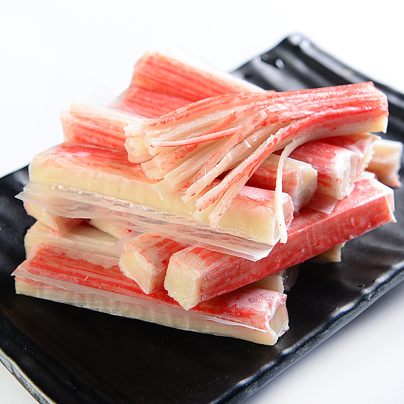万国码头仿蟹肉棒500g一袋约30根火锅食材蟹味棒蟹柳火锅菜品食材