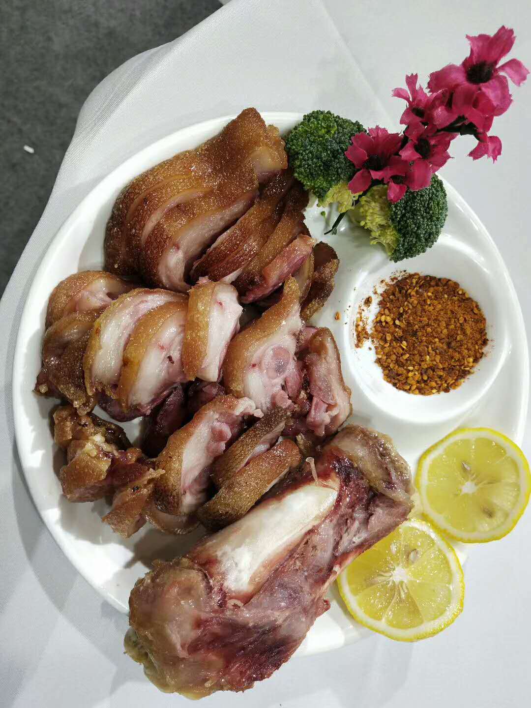 润轩德国风味咸猪手 整箱 14个 酒店食材 半成品 咸猪肘