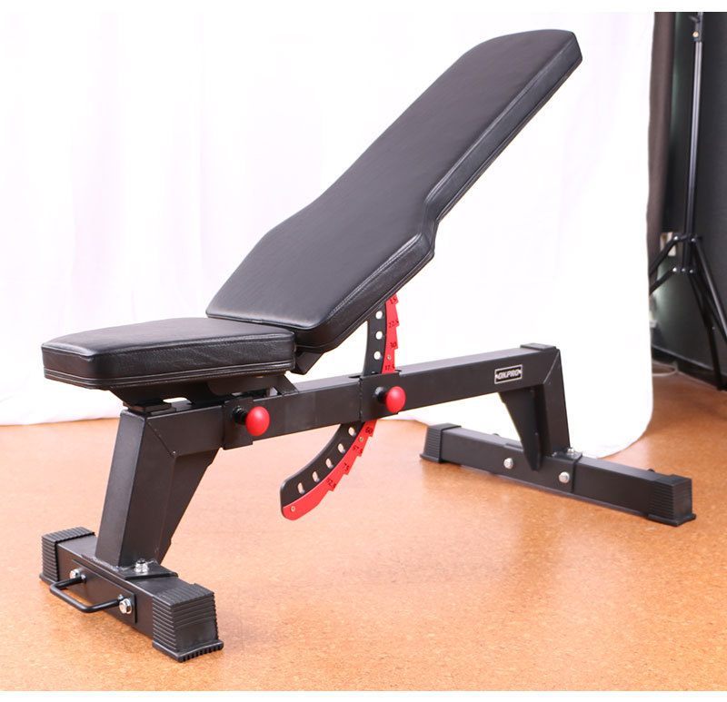 室内家庭仰卧起坐健身器材 卧推哑铃凳 家用多功能力量训练举重床