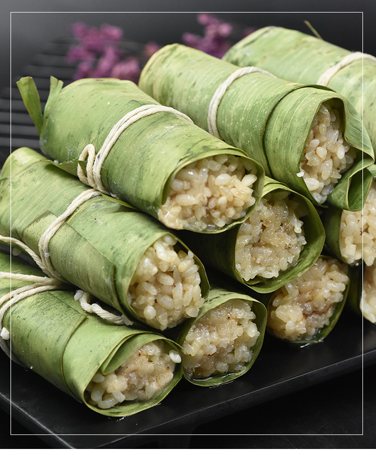 棕香排骨糯米饭粽子10根粽香酒店饭店餐饮用特色半成品菜美食食材