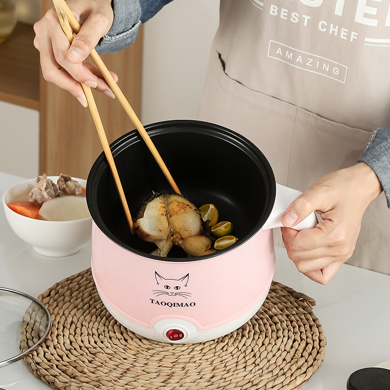 Pan Electric Food Warmer Electric Caldron Yd Student Pot Electric Chafing Dish Small Power Braising Frying Pan Cooking