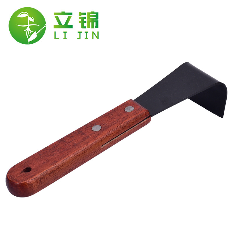 木柄多用刮树皮树皮刀/刮腐烂病的刮刀 刮树刀 刮树挠锰钢材质