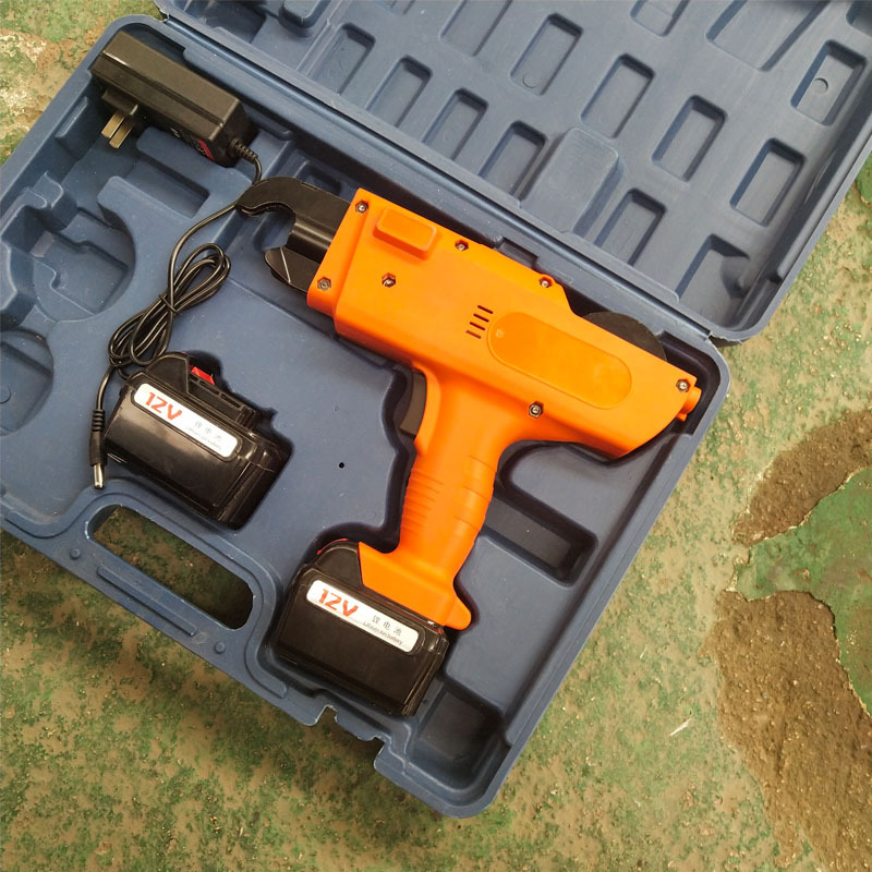 全自动钢筋捆扎机 手持式钢筋绑扎机 锂电池电动扎丝机现货