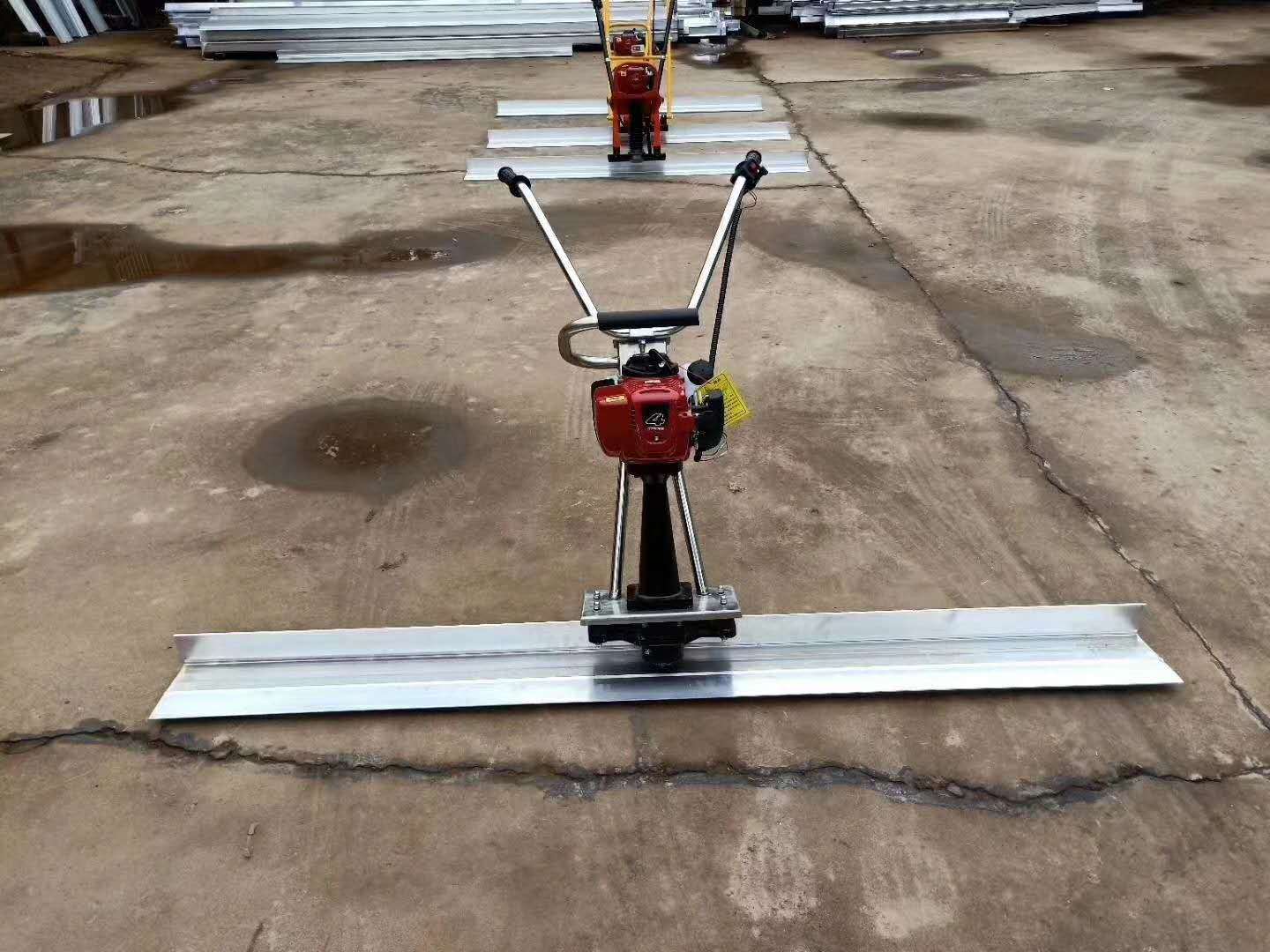 刮板尺挂板尺图片混凝土振动尺小型振动梁 电动混凝土振平机