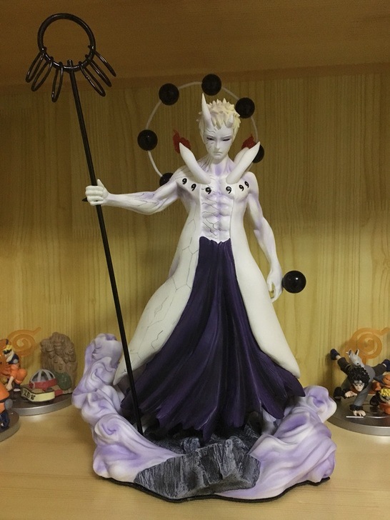 动漫周边火影忍者宇智波带土十尾人柱力六道仙人带土盒装手办模型