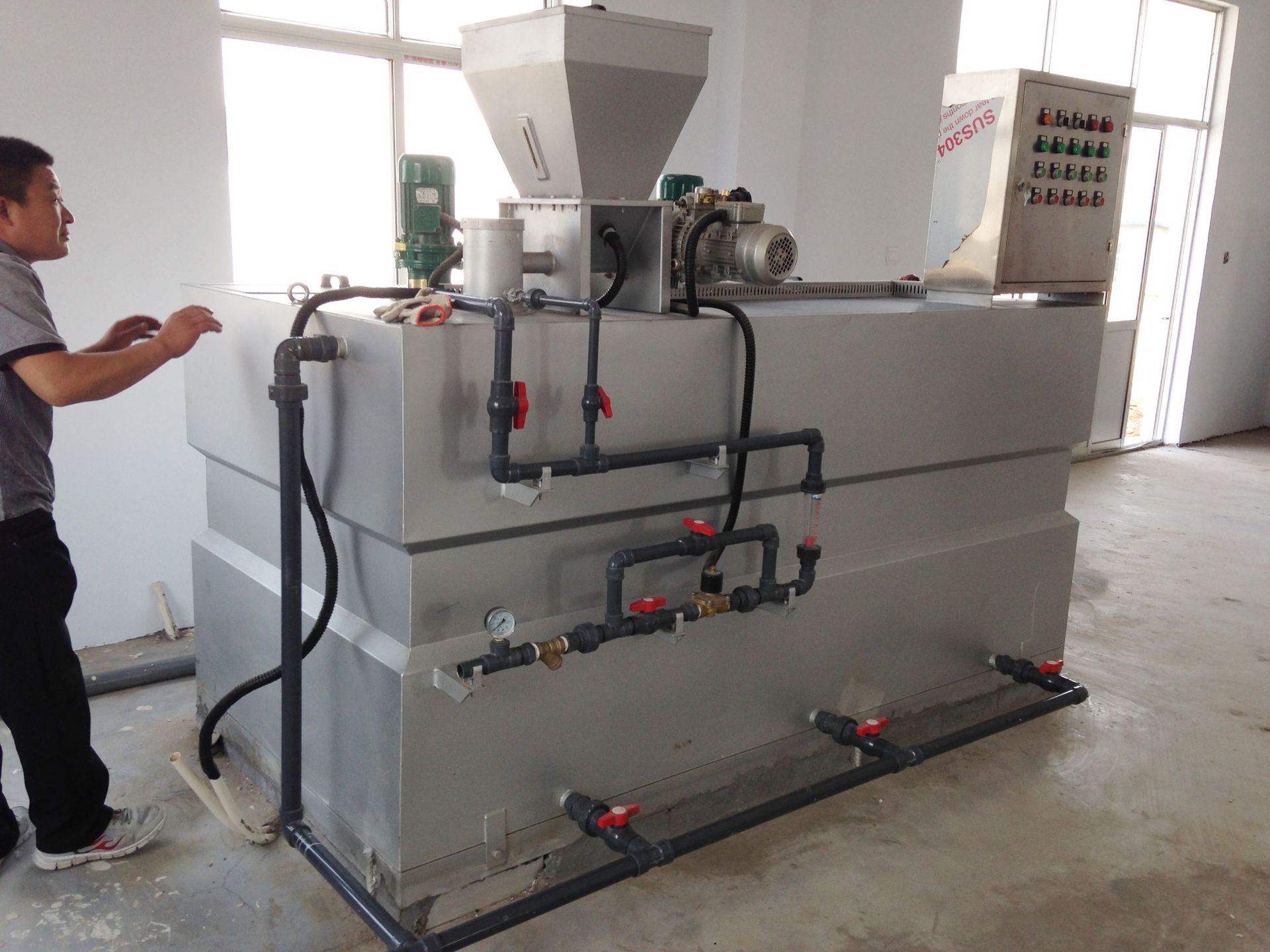 pac自动加药装置次氯酸钠投加装置一体化干粉投加装置