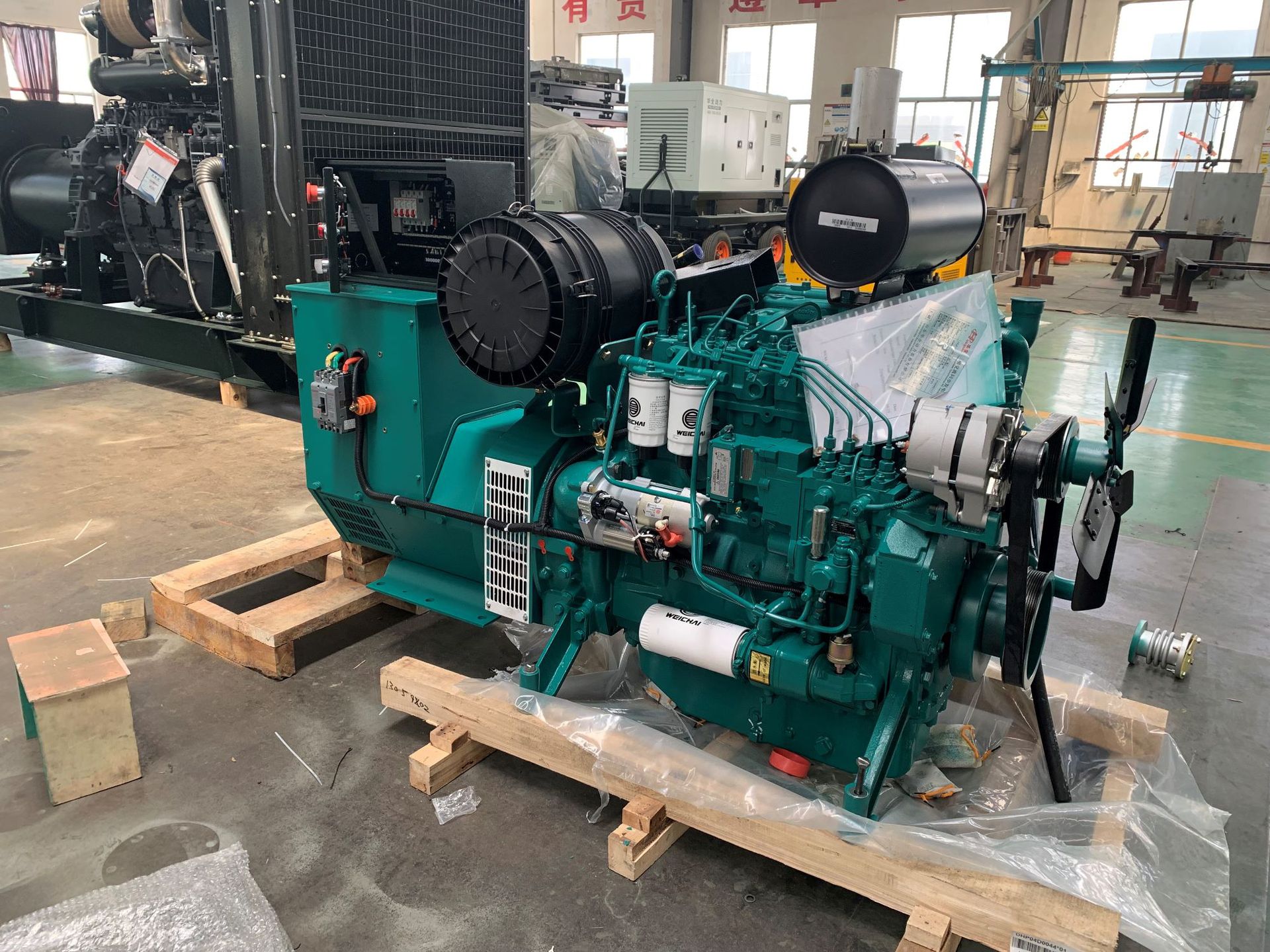 weichai潍柴动力发电机组 潍柴50千瓦道依茨发电机组wp4d66e200