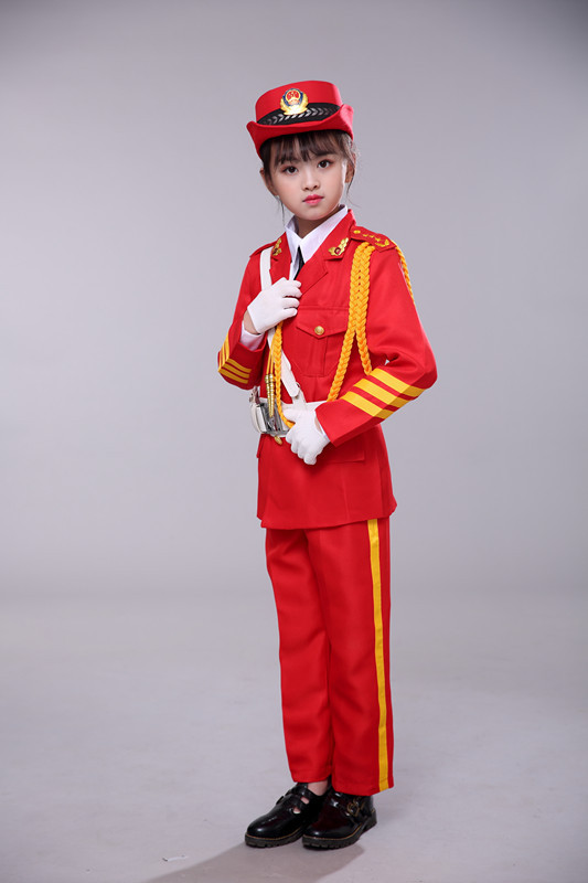 中小学生升旗仪式军训毕业典礼升旗手服装仪仗队国旗班幼儿表演服
