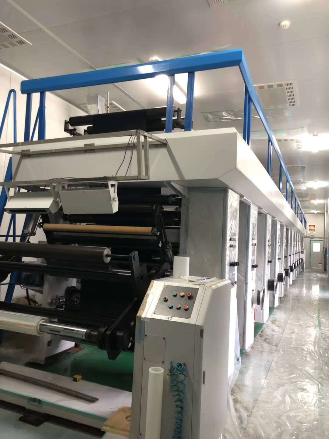 14年1300十色汕樟凹版印刷机带递墨棍电加热