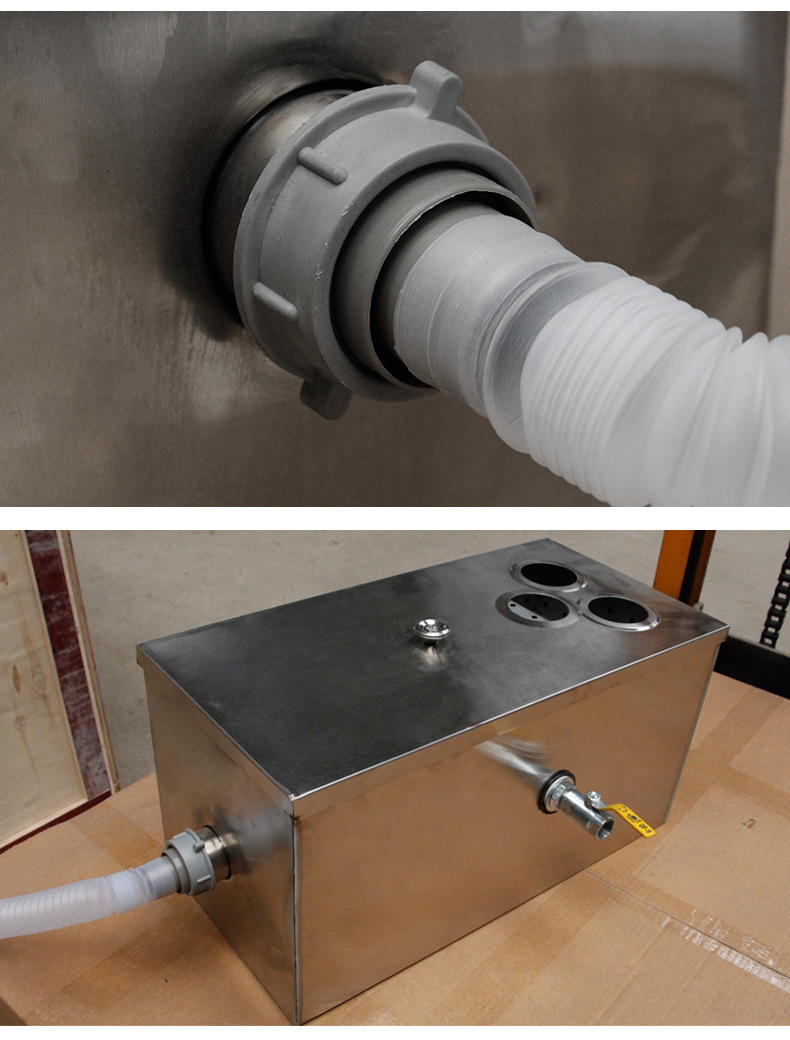 厨房专用不锈钢油水分离器多级隔油池沉淀池过滤器污水处理器