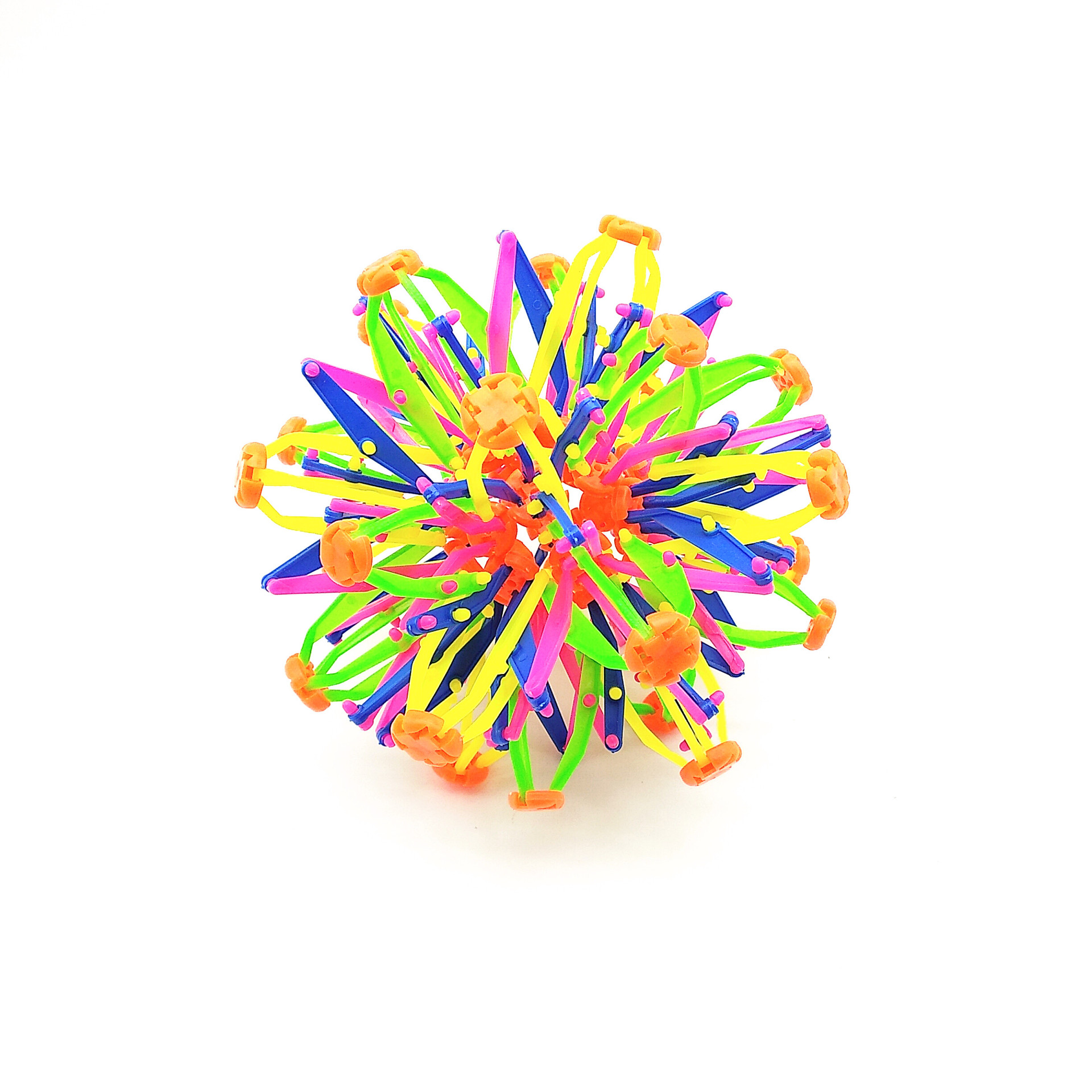 大号伸缩球手抓开花球塑料变大变小魔术球景点玩具批发