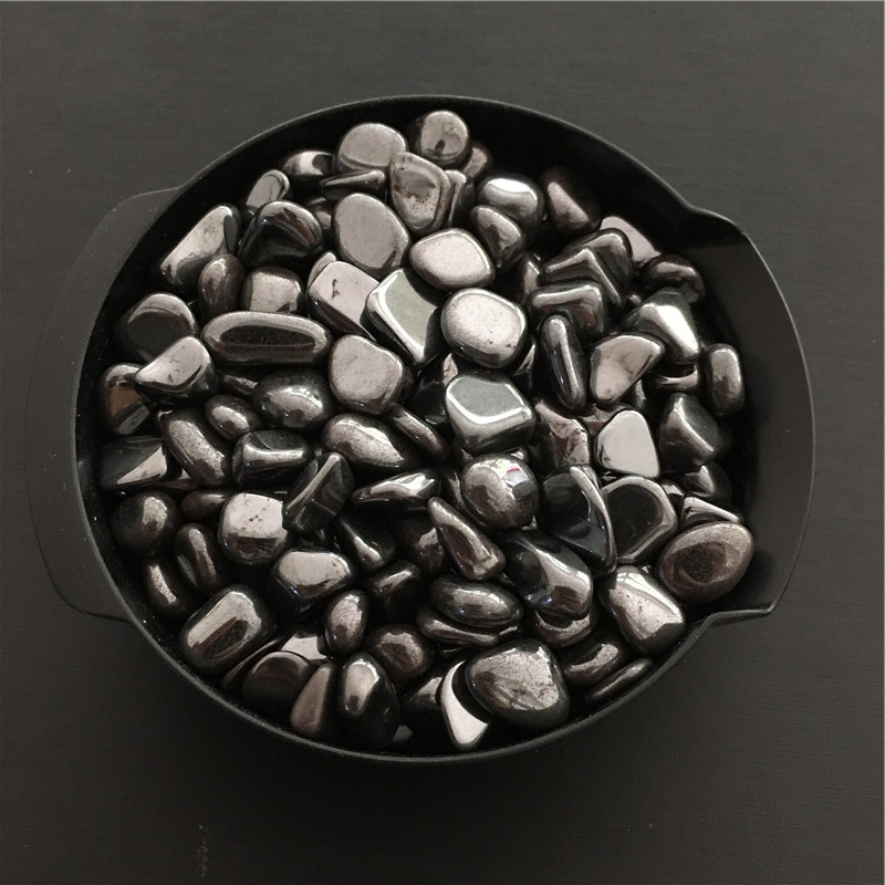 天然磁铁石碎石大颗粒手玩石原矿原石摆件