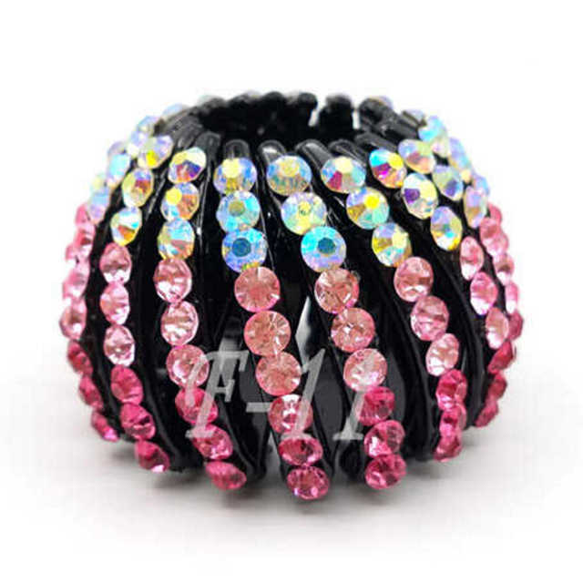 Lazy Hairpin Headdress Bun Clip Zama Tail Buckle Hairpin Bird's Nest Hair Ring Updo Hair Claw Korean Ornament Female