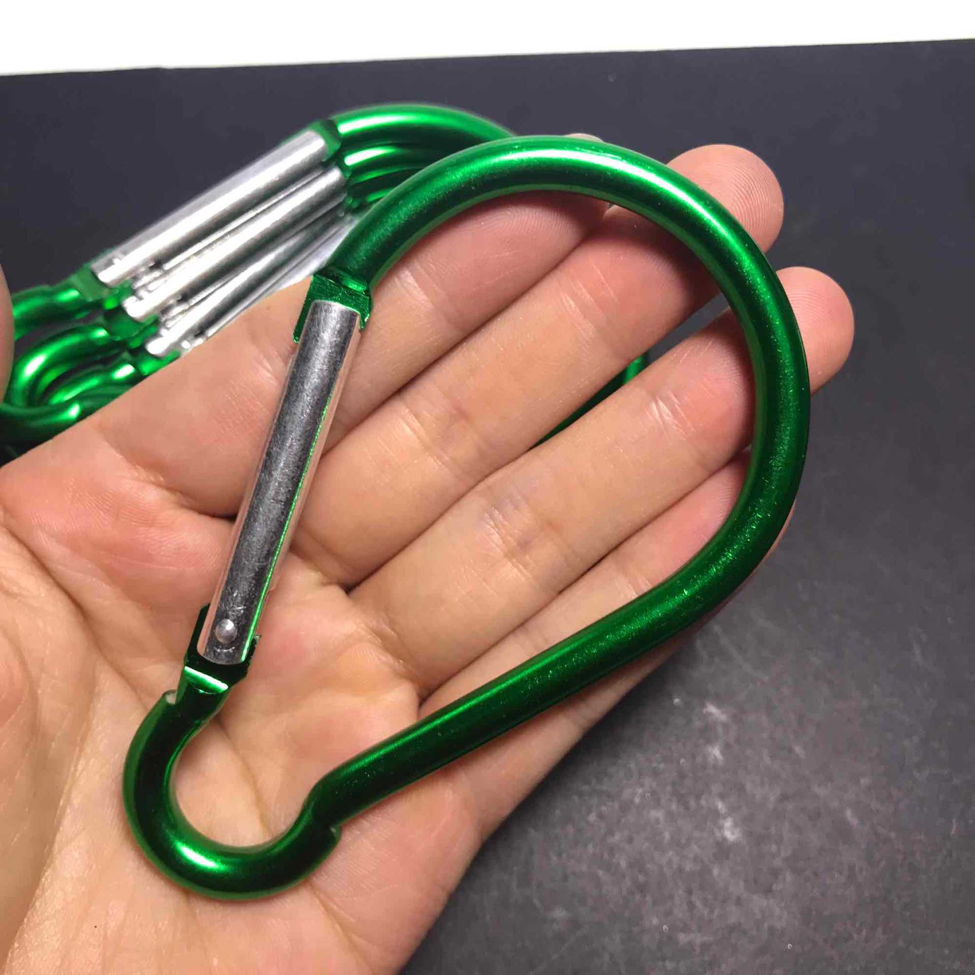 安全背包登山挂钩葫芦型登山扣铝合金属登上扣户外用品亚马逊热卖