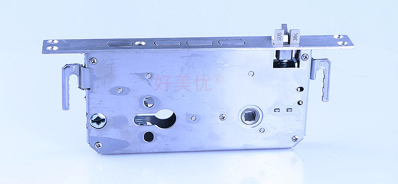 厂家供应6068防盗门大门锁体不锈钢锁舌240*24锁具配件批发定制