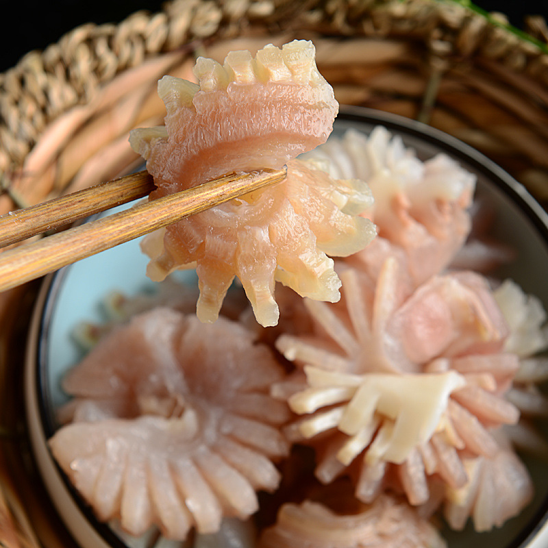 火锅食材q弹牛鞭花150g