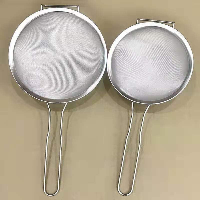 宽边斜文油格由捞豆浆过滤网漏