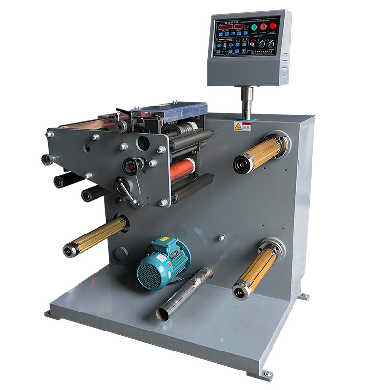 厂家直销供应 320/520/620型不干胶卷筒纸分条机 小型商标分切机