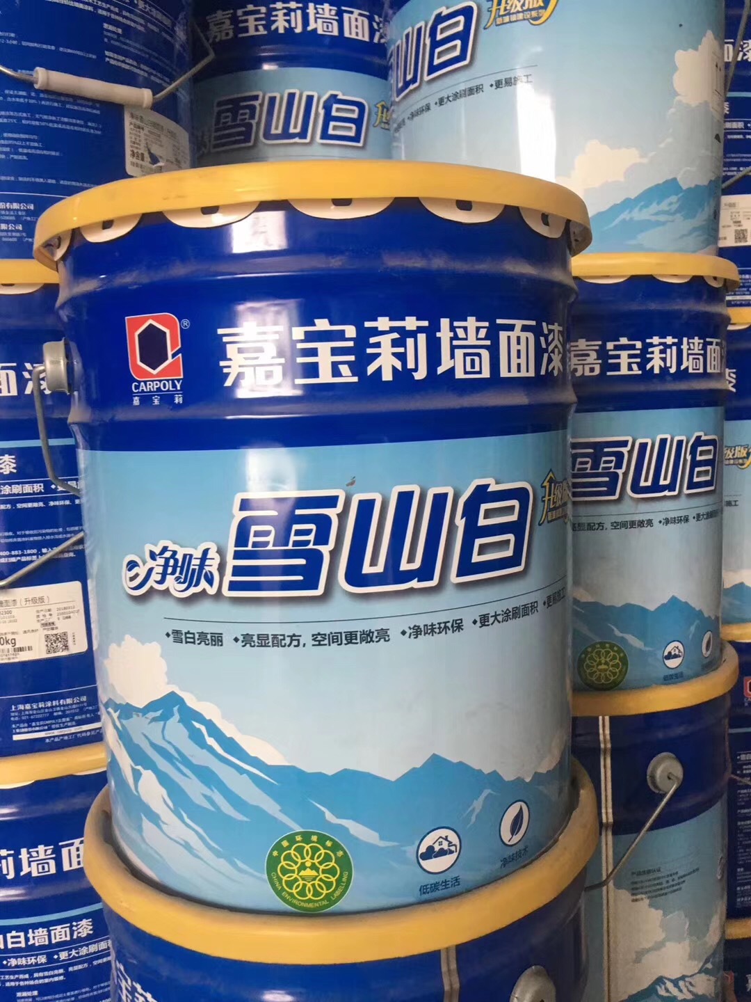 厂价直销环保油漆腻子粉防水涂料嘉宝莉乳胶漆内墙漆 外墙漆
