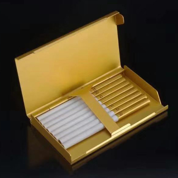 天狮金属 铝烟盒20支细烟专用装 复古礼品可彩印激光图案超薄烟合