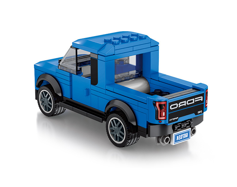 森宝积木车名车系列赛车兼容乐高小颗粒拼装儿童早教益智科教玩具